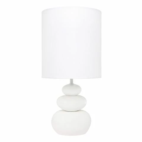 Cafe Lighting - Koa Table Lamp Ceramic White Matt