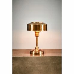 Emac & Lawton - Bankstown Small Brass Art Deco Table Lamp