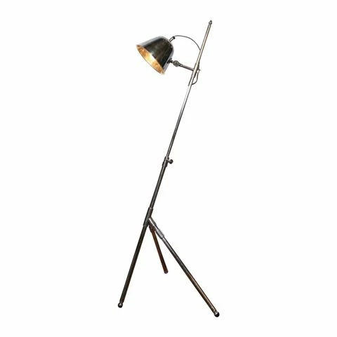 Emac & Lawton - Belvedere Floor Lamp Antique Silver