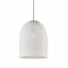 Emac & Lawton - Bowerbird Hanging Lamp Medium In White