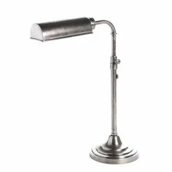 Emac & Lawton - Brooklyn Desk Lamp Antique Silver