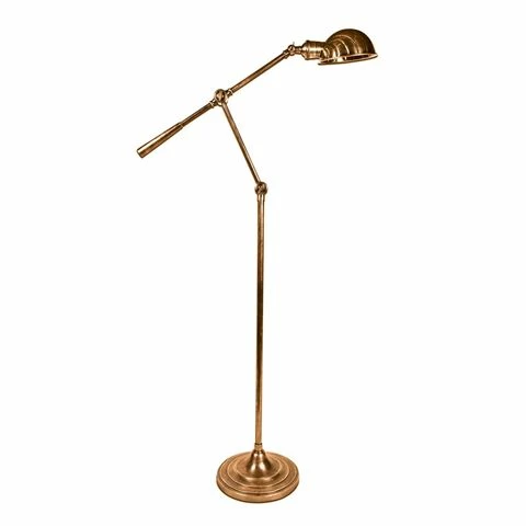 Emac & Lawton - Calais Floor Lamp Antique Brass