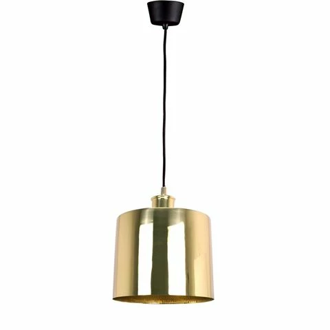 Emac & Lawton - Portofino Large Shiny Brass Pendant Light