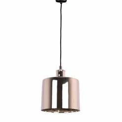 Emac & Lawton - Portofino Large Shiny Nickel Pendant Light