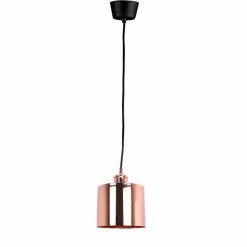 Emac & Lawton - Portofino Small Shiny Copper Pendant Light