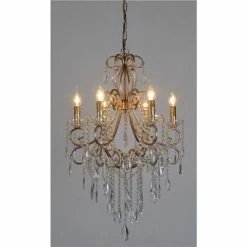 Emac & Lawton - Raphael Chandelier In Antique Silver