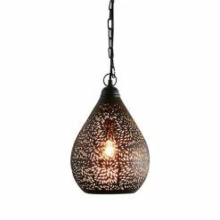 Zaffero - Aquarius Small Teardrop Pendant Light Black