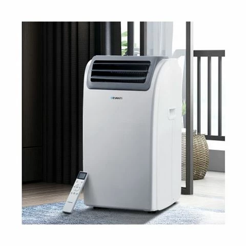 Devanti - Portable Air Conditioner Window Kit White 3300W