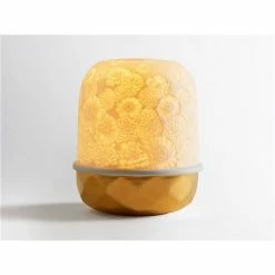 Bernardaud - Lampion Zinnias Gold With Candle