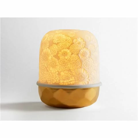 Bernardaud - Lampion Zinnias Gold With Candle