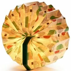 Gingko - Velvet Smart Accordion Lamp Geometric Turquoise