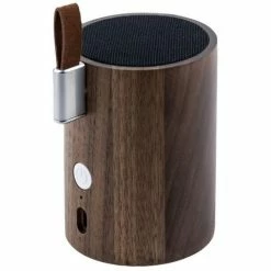 Gingko - Drum Light Bluetooth Speaker Natural Walnut