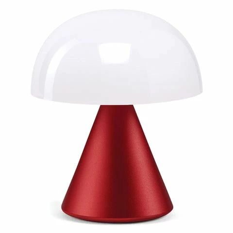 Lexon - Mina Mini LED Lamp Dark Red