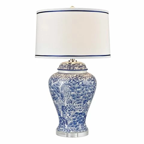 OneWorld - Anthea Ceramic Table Lamp W/Shade