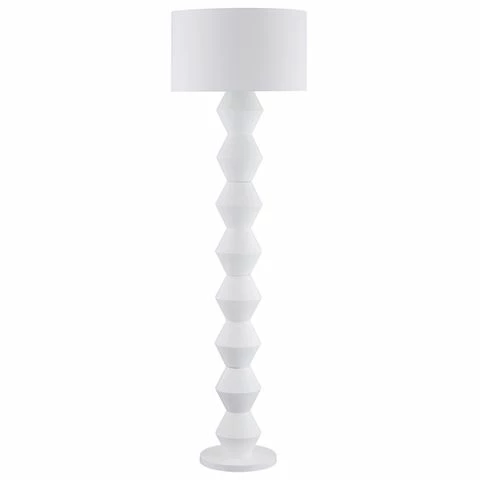 Cafe Lighting - Abstract Floor Lamp White