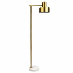 Cafe Lighting - Marlin Floor Lamp Gold