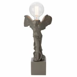 Sophia - Nike Lighting Table Lamp Metallic Frost