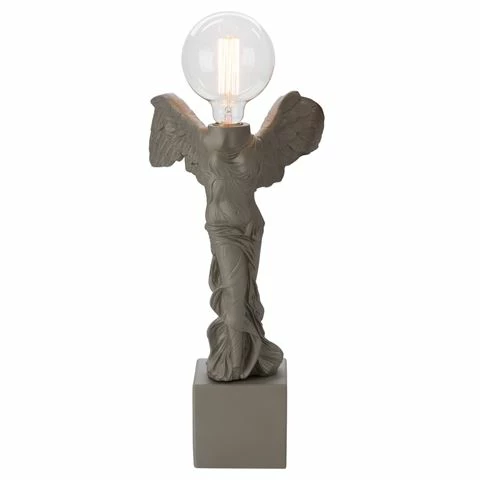 Sophia - Nike Lighting Table Lamp Metallic Frost