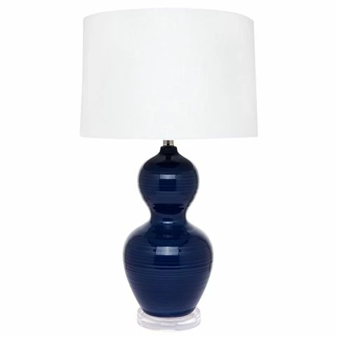 Cafe Lighting - Bronte Table Lamp Blue