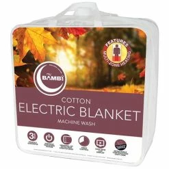 Bambi - Multi-Zone Heating Cotton Electric Blanket King