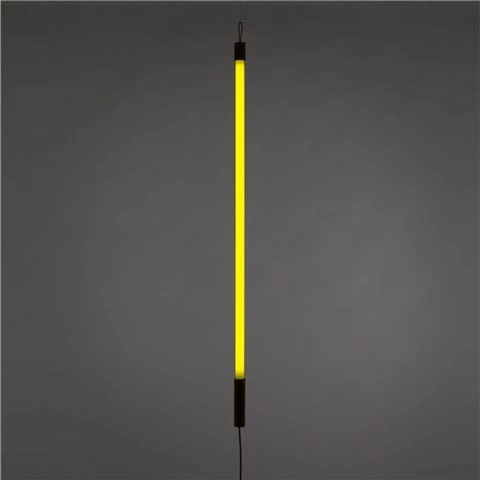 Seletti - Linea Fluorescent LED Lamp Yellow 134.5cm 3 Seletti - Linea Fluorescent LED Lamp Yellow 134.5cm