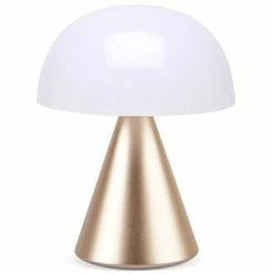 Lexon - Mina Large LED Lamp Soft Gold