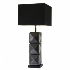 Vandenberg - Table Lamp Carlo Antique Bronze Finish W/Shade