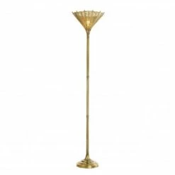 Vandenberg - Floor Lamp Kon Tiki Vintage Brass Finish